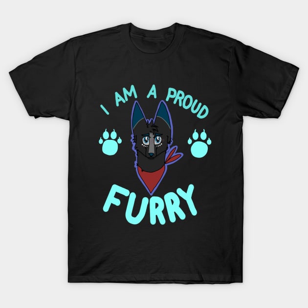 furry T-Shirt by LemonDirt